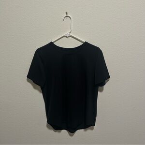 Lululemon athletic mesh boxy Black Women's Top